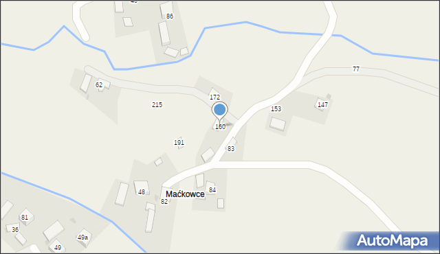 Wilczyce, Wilczyce, 160, mapa Wilczyce