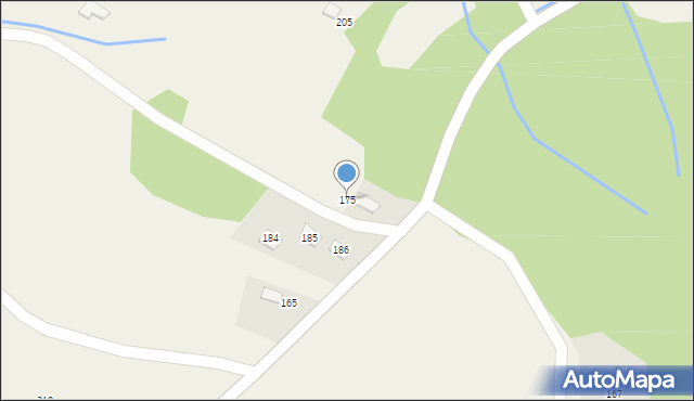 Wilczyce, Wilczyce, 175, mapa Wilczyce