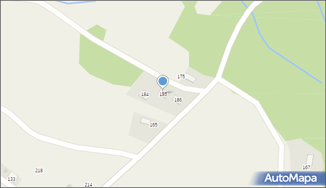 Wilczyce, Wilczyce, 185, mapa Wilczyce