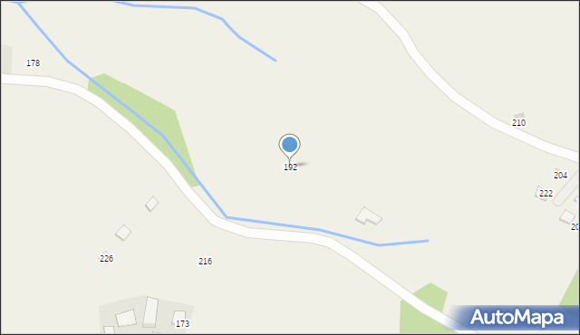 Wilczyce, Wilczyce, 192, mapa Wilczyce