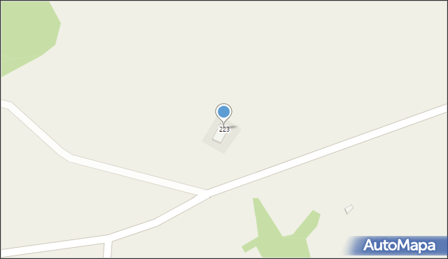 Wilczyce, Wilczyce, 223, mapa Wilczyce