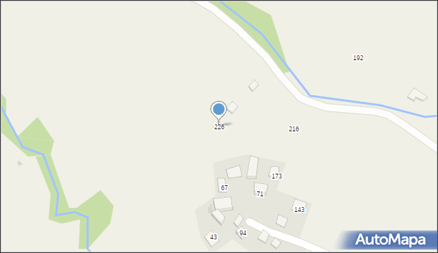 Wilczyce, Wilczyce, 226, mapa Wilczyce