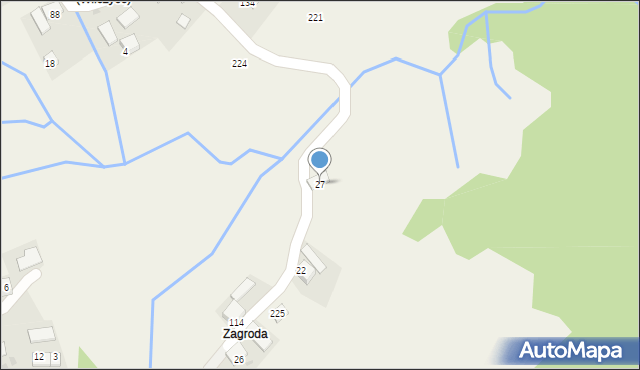 Wilczyce, Wilczyce, 27, mapa Wilczyce