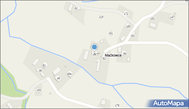 Wilczyce, Wilczyce, 48, mapa Wilczyce