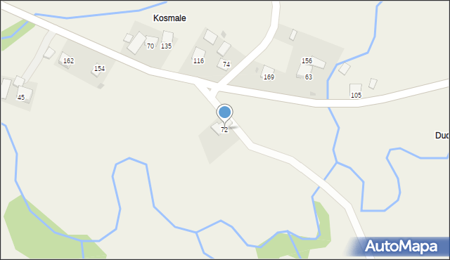 Wilczyce, Wilczyce, 72, mapa Wilczyce