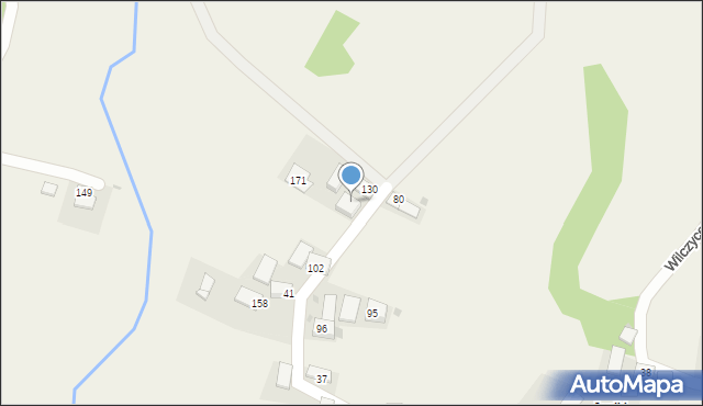 Wilczyce, Wilczyce, 75, mapa Wilczyce