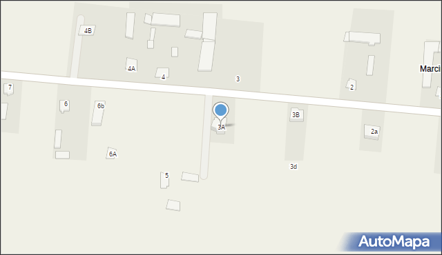 Wilczyn, Wilczyn, 3A, mapa Wilczyn