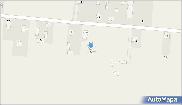 Wilczyn, Wilczyn, 6A, mapa Wilczyn