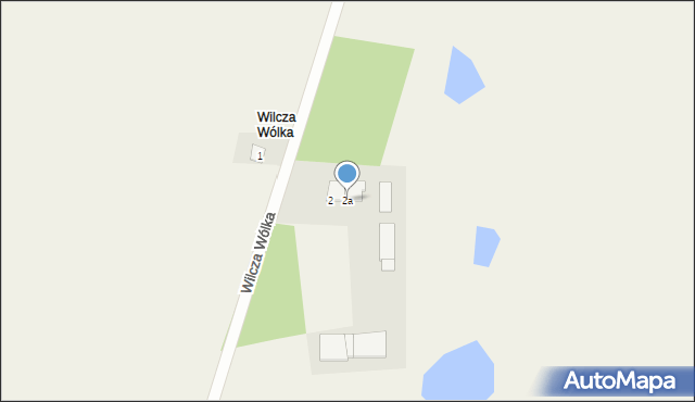 Wilczyny, Wilcza Wólka, 2a, mapa Wilczyny