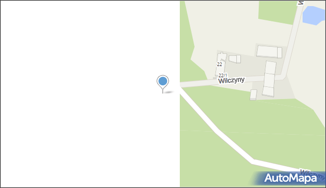Wilczyny, Wilczyny, 21/2, mapa Wilczyny