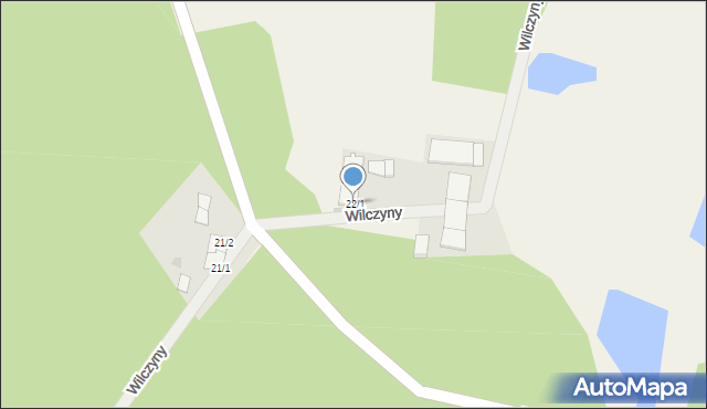 Wilczyny, Wilczyny, 22/3, mapa Wilczyny