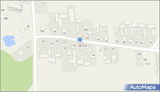 Wilczyska, Wilczyska, 48, mapa Wilczyska