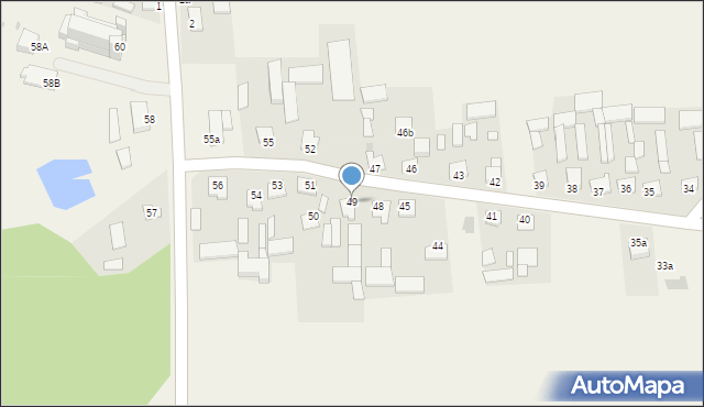 Wilczyska, Wilczyska, 49, mapa Wilczyska