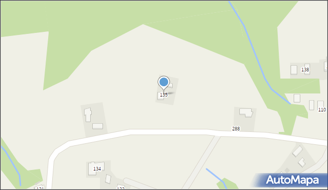 Wilczyska, Wilczyska, 135, mapa Wilczyska