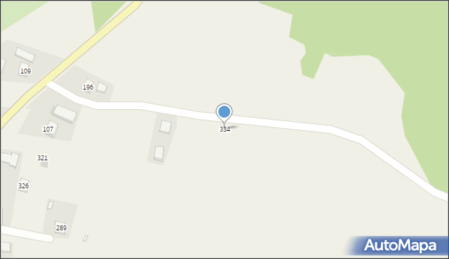 Wilczyska, Wilczyska, 334, mapa Wilczyska