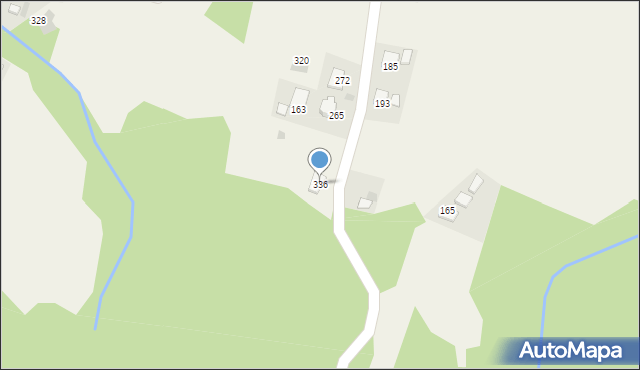 Wilczyska, Wilczyska, 336, mapa Wilczyska