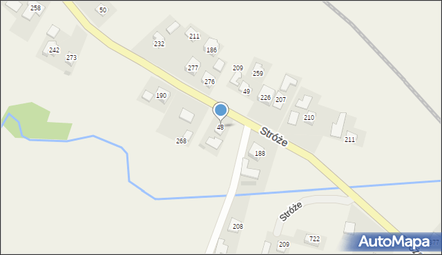 Wilczyska, Wilczyska, 48, mapa Wilczyska