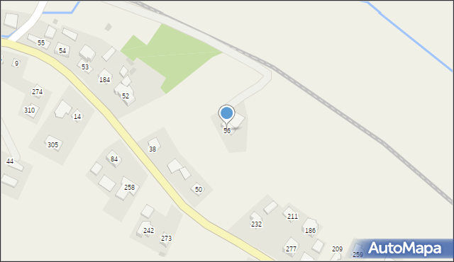 Wilczyska, Wilczyska, 56, mapa Wilczyska