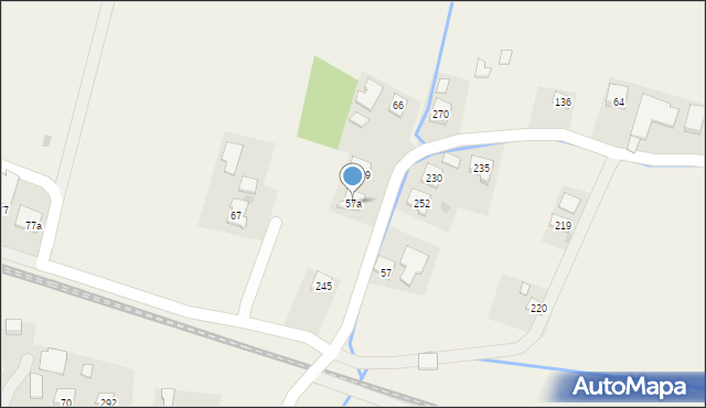 Wilczyska, Wilczyska, 57a, mapa Wilczyska