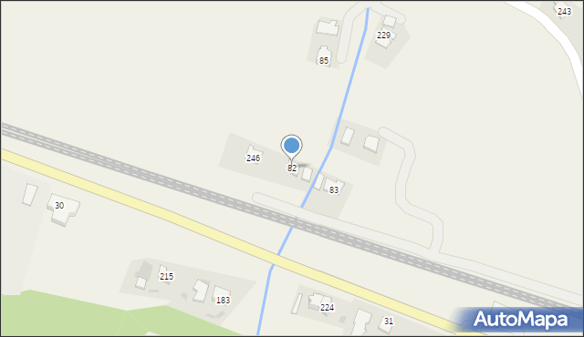 Wilczyska, Wilczyska, 82, mapa Wilczyska