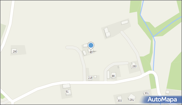 Wilczyska, Wilczyska, 90, mapa Wilczyska