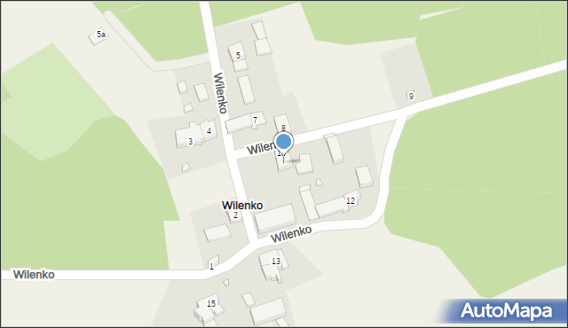 Wilenko, Wilenko, 11, mapa Wilenko