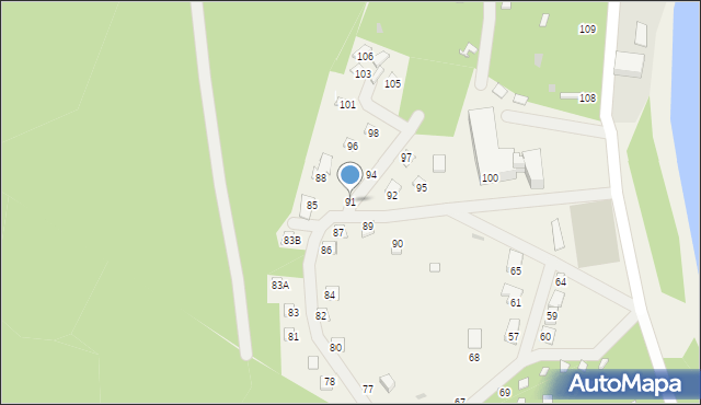 Wilimy, Wilimy, 91, mapa Wilimy