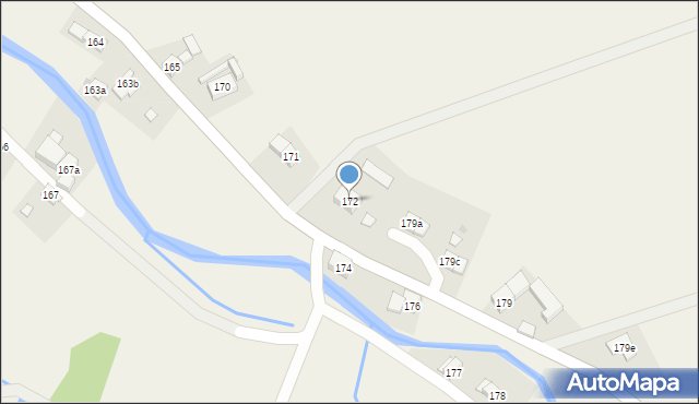 Wilkanów, Wilkanów, 175, mapa Wilkanów