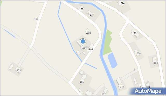 Wilkanów, Wilkanów, 180, mapa Wilkanów