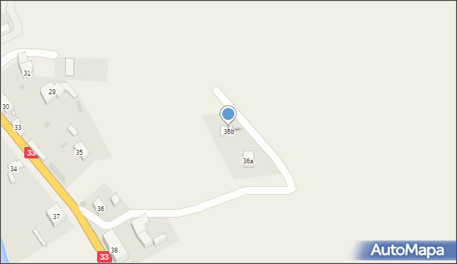 Wilkanów, Wilkanów, 36b, mapa Wilkanów