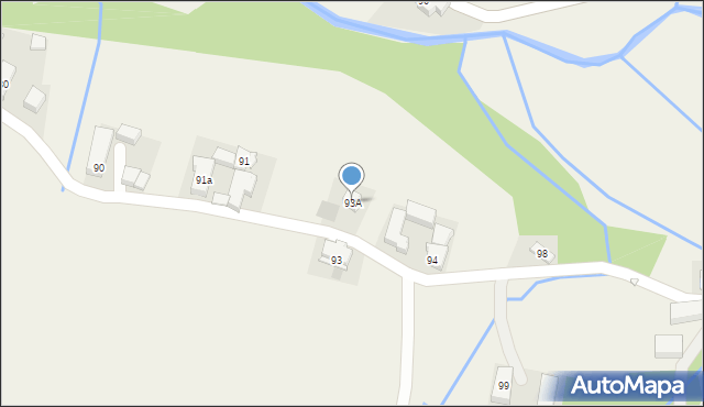 Wilkanów, Wilkanów, 93A, mapa Wilkanów