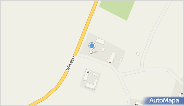 Wilkaski, Wilkaski, 17, mapa Wilkaski