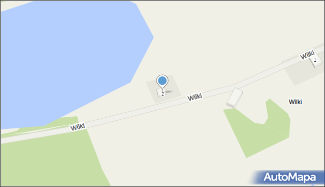 Wilki, Wilki, 2, mapa Wilki