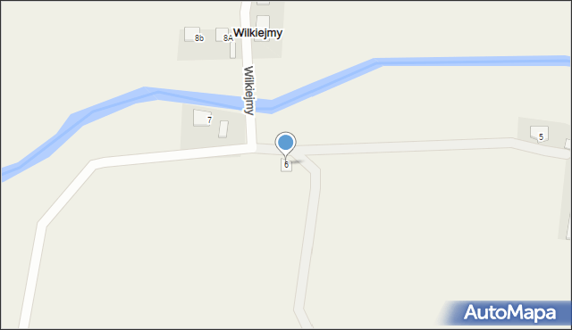 Wilkiejmy, Wilkiejmy, 6, mapa Wilkiejmy