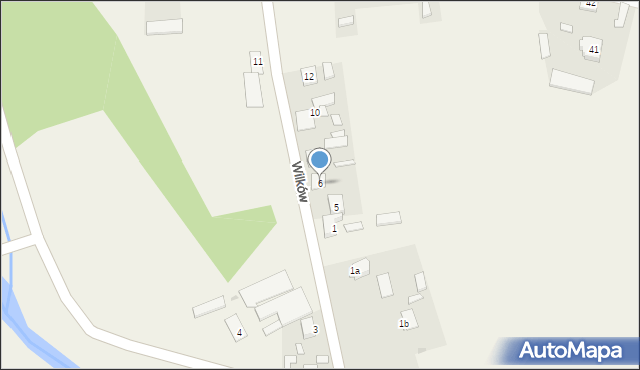 Wilków, Wilków, 6, mapa Wilków