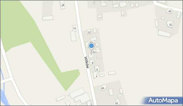 Wilków, Wilków, 8, mapa Wilków