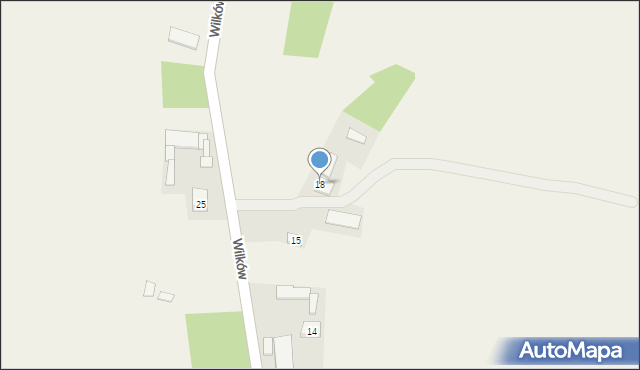 Wilków, Wilków, 18, mapa Wilków