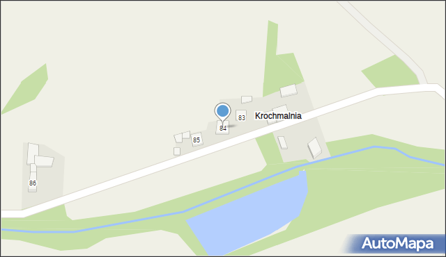 Wilków, Wilków, 84, mapa Wilków