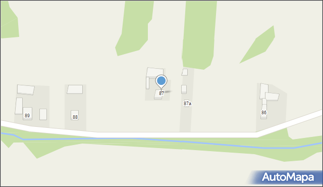 Wilków, Wilków, 87, mapa Wilków
