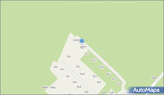 Wilków, Wilków, 91Z, mapa Wilków