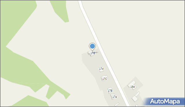 Wilków, Wilków, 17E, mapa Wilków