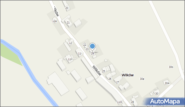 Wilków, Wilków, 24, mapa Wilków