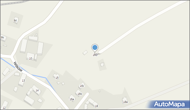 Wilków, Wilków, 16D, mapa Wilków