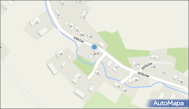 Wilków, Wilków, 29, mapa Wilków