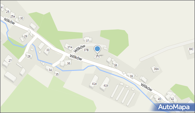 Wilków, Wilków, 37c, mapa Wilków