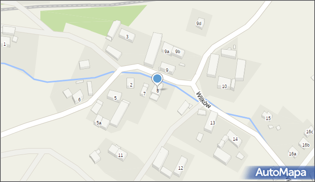 Wilków, Wilków, 8, mapa Wilków