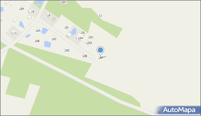 Wilków, Wilków, 19F, mapa Wilków