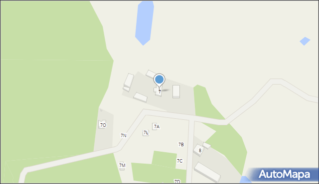 Wilków, Wilków, 7, mapa Wilków