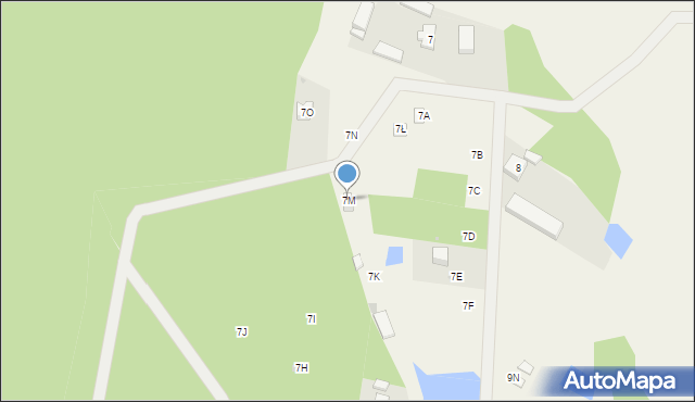 Wilków, Wilków, 7M, mapa Wilków