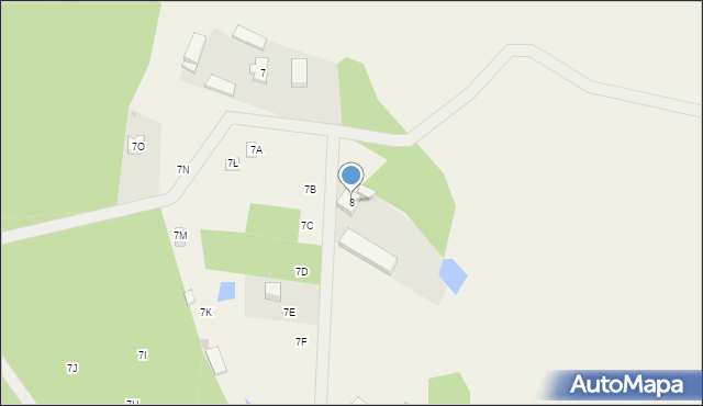 Wilków, Wilków, 8, mapa Wilków